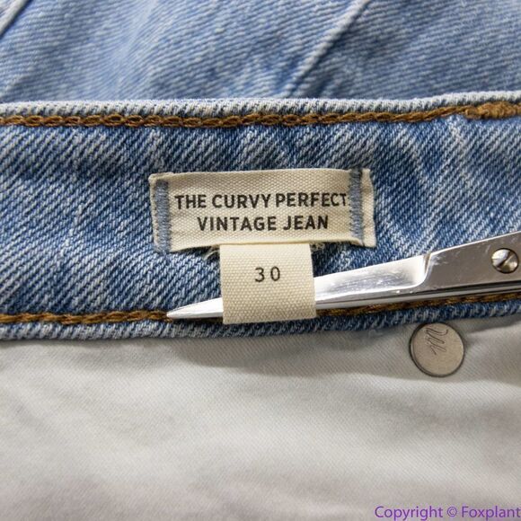 NEW Madewell The Curvy Perfect‎ Vintage Jean in Fiore Wash, size 30 - Picture 11 of 14